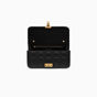 Dioraddict flap bag in black Cannage luxury goatskin M5818CGMJ M911 - thumb-3