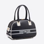 Medium Dior Vibe Classic Bowling Bag Smooth Calfskin M6204OOBR M928 - thumb-2