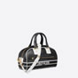 Small Dior Vibe Zip Bowling Bag Black and White M6209OOBR M911 - thumb-2