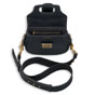 Dior D-fence saddlebag in black calfskin M6501CVQV M900 - thumb-3