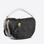 Medium Dior Vibe Hobo Bag Black Cannage Lambskin M7201ONOA M911 - thumb-2