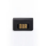Dior Black calfskin dior pouch with slot handclasp M8002CVQV M900