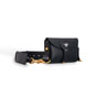 Dior D-bee mini saddle bag in black calfskin M8502CVZZ M900 - thumb-2