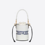Small Dior Vibe Bucket Bag Smooth Calfskin M8703OOBR M933