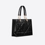 Medium Dior Essential Tote Bag Archicannage Calfskin M8721OZVJ M900 - thumb-2