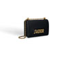Dior Jadior flap bag with chain in black calfskin M9000CVQV M900 - thumb-2