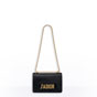 Dior Jadior flap bag with chain in black calfskin M9000CVQV M900 - thumb-4