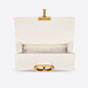 Dior 30 Montaigne Bag Latte Box Calfskin M9203UMOS M941 - thumb-3