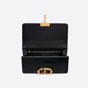 Dior 30 Montaigne Flap Bag Black Shiny Crinkled Lambskin M9203UMPK M900 - thumb-2