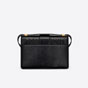 Dior 30 Montaigne Flap Bag Black Shiny Crinkled Lambskin M9203UMPK M900 - thumb-3