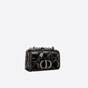 Small Dior Caro Bag Black Quilted Macrocannage Calfskin M9241BNGK M900 - thumb-2