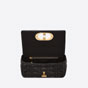 Small Dior Caro Bag Black Supple Cannage Calfskin M9241UWHC M900 - thumb-2
