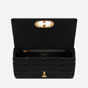 Large Dior Caro Bag Black Supple Cannage Calfskin M9243UWHC M900 - thumb-2