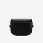 Large Dior Bobby Bag Black Box Calfskin with Strap M9320UMOB M911 - thumb-3