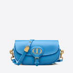 Dior Bobby East West Bag Bright Blue Box Calfskin M9327UMOL M05Z