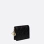 Mini Lady Dior Wallet Black Cannage Lambskin S0178ONMJ M900 - thumb-2