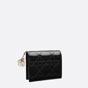 Mini Lady Dior Wallet Patent Cannage Calf S0178OVRB M900 - thumb-2