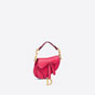 Dior Micro Saddle Bag Bright Pink Goatskin S5685CCEH M15F - thumb-2
