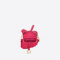 Dior Micro Saddle Bag Bright Pink Goatskin S5685CCEH M15F - thumb-3