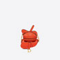 Dior Micro Saddle Bag Bright Orange Goatskin S5685CCEH M37O - thumb-3