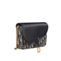 Dior Saddle Pouch with Chain S5907CNKO M928 - thumb-2