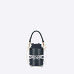 Micro Dior Vibe Bucket Bag Blue Calfskin S6250OSGQ M928