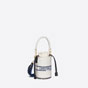 Micro Dior Vibe Bucket Bag White Calfskin S6250OSGQ M933 - thumb-2