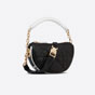 Micro Dior Vibe Hobo Bag Black Macrocannage Lambskin S7200ONOA M911 - thumb-2