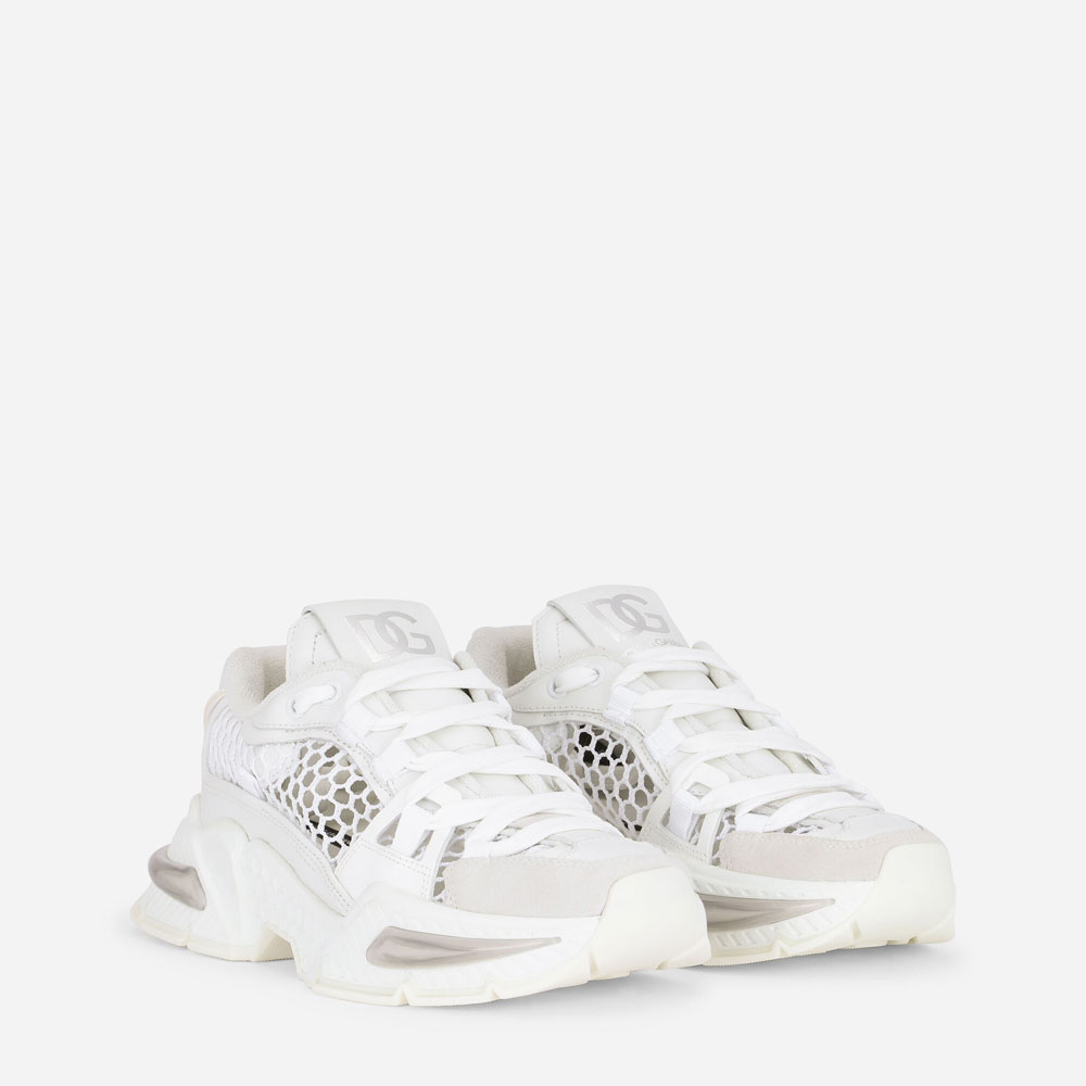 DG Mixed-material Airmaster sneakers in White CK1984AY03080001 - Photo-2