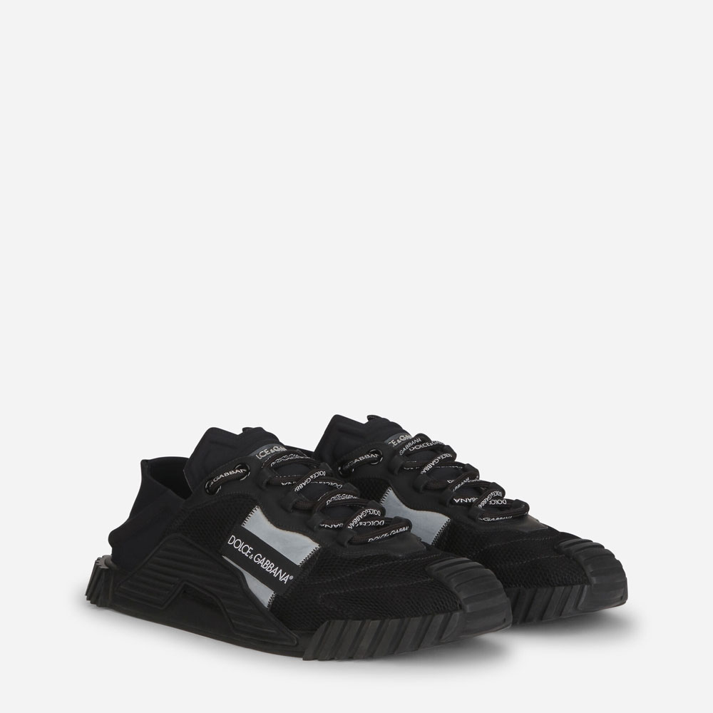 Dolce Gabbana NS1 slip on sneakers Black CS1769AJ9688B956 - Photo-2