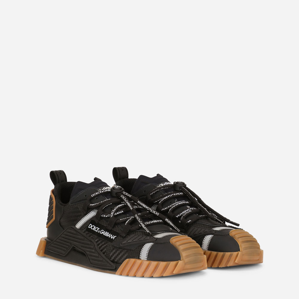 DG NS1 sneakers in mixed materials in Black CS1770AJ9698B956 - Photo-2