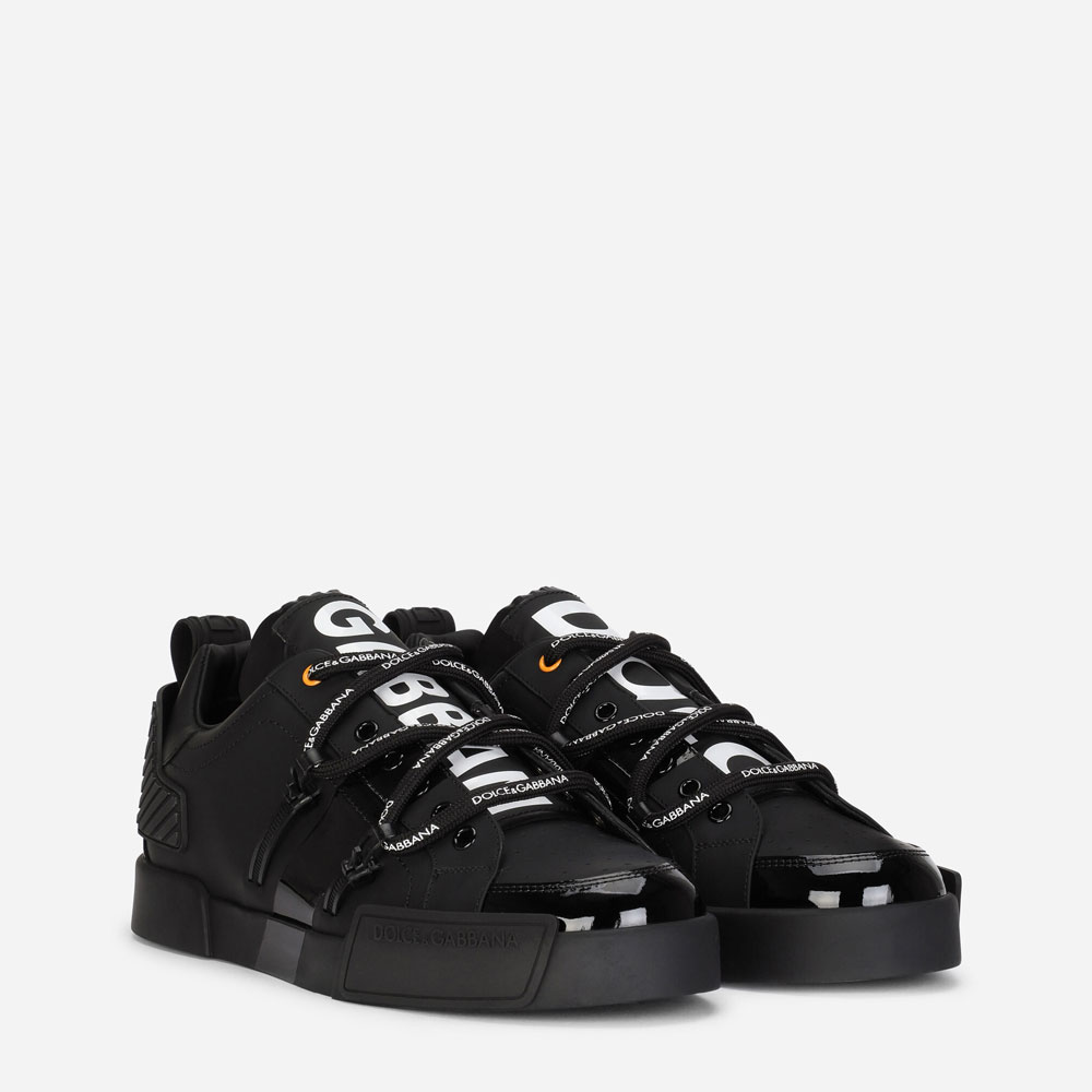 DG Portofino sneakers in calf patent CS1783AJ98689690 - Photo-2