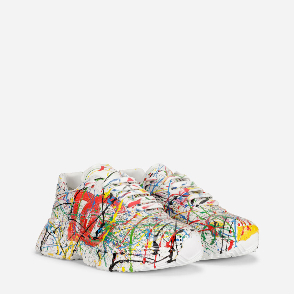 DG Mixed-materials Daymaster sneakers in White CS1791AY3058V135 - Photo-2