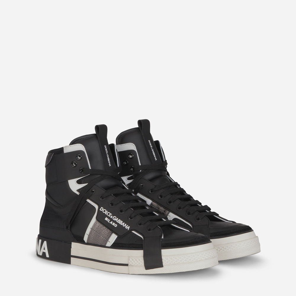 DG Calfskin 2.Zero Custom high-top sneaker CS1870AO2238B979 - Photo-2