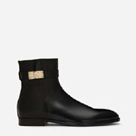 DG Brushed calfskin ankle boots in Black A60546A120380999