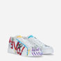 DG Calfskin Portofino sneakers with lettering CK1545AD4628Z416 - thumb-2