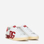 Calfskin Portofino sneakers with DG logo print CS1772AC3308E055 - thumb-2
