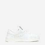 DG Calfskin nappa New Roma sneakers in White CS2036A106580001