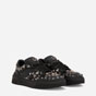 DG Calfskin nappa New Roma sneakers studs in Black CS2036AY8578B956 - thumb-2