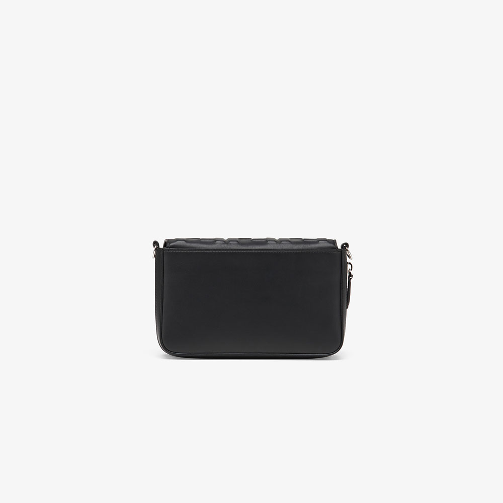 Fendi Flap Bag Black nappa leather bag 7M0299 A72V F0GXN - Photo-3