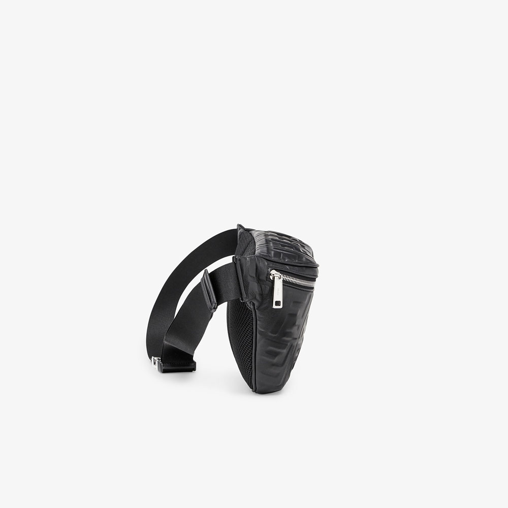 Fendi Belt Bag Black nappa leather belt bag 7VA434 A72V F0GXN - Photo-4