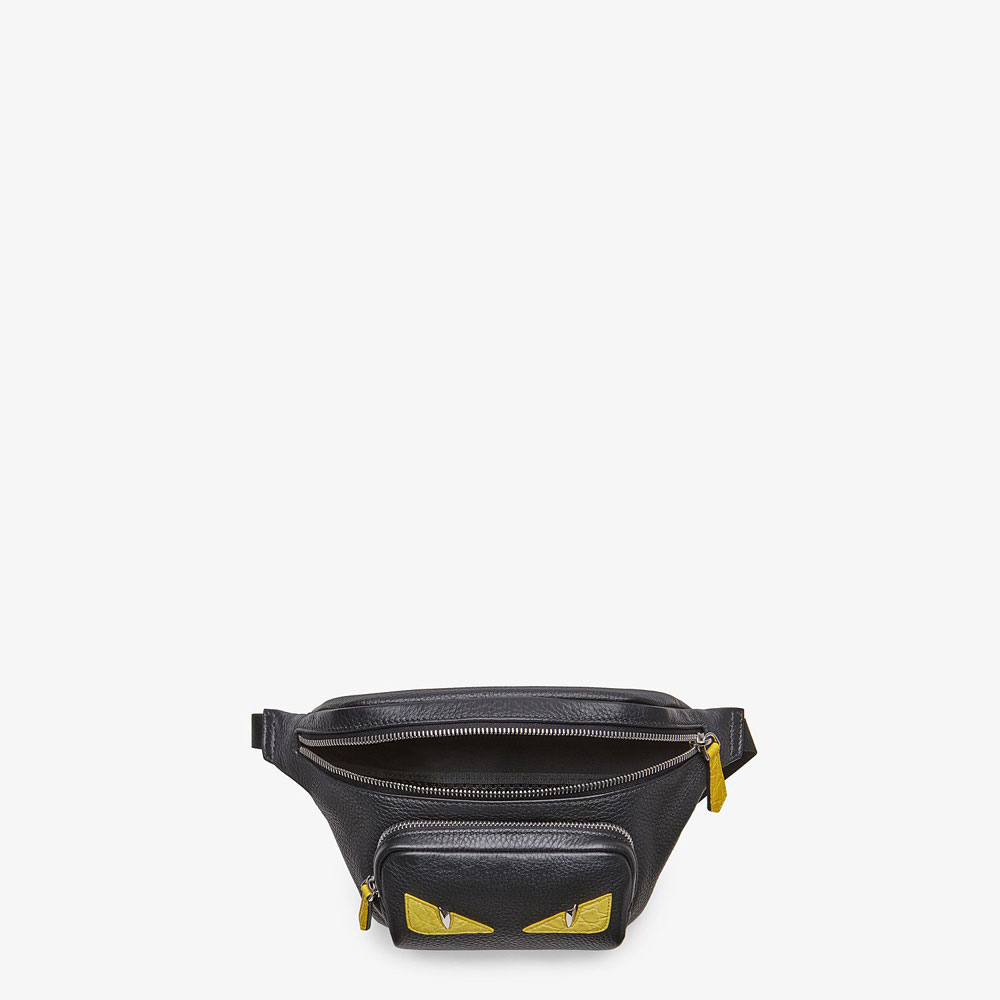 Fendi Black Leather Belt Bag 7VA446 A8V9 F0R2A - Photo-4