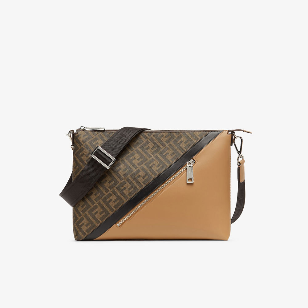 Fendi Diagonal Messenger canvas bag 7VA470 ALKA F1IKC