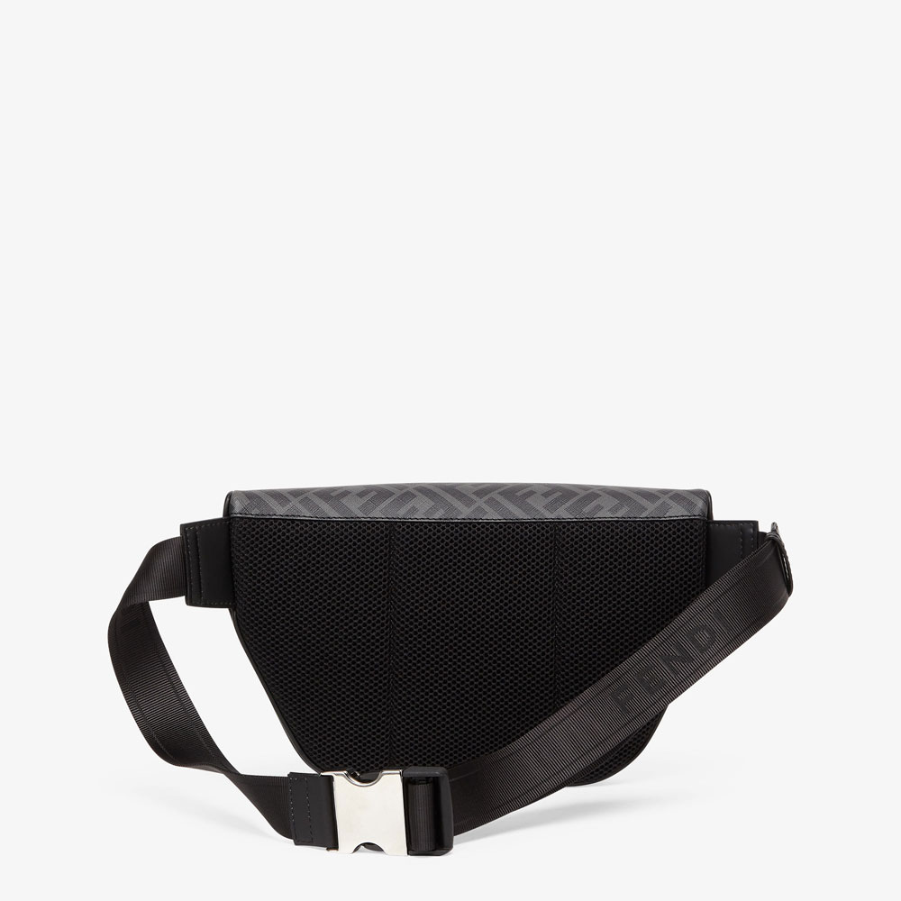 Fendi Belt Bag Grey fabric belt bag 7VA562ALKAF0R2A - Photo-3