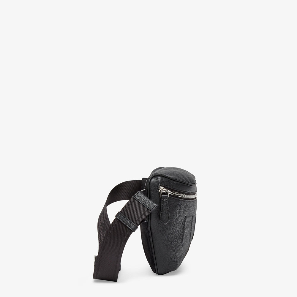 Fendi Belt Bag Black leather belt bag 7VA562AMACF0GXN - Photo-2