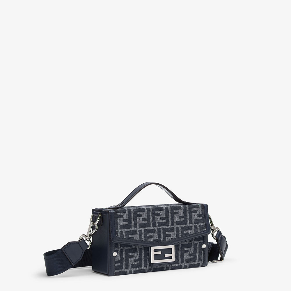 Fendi Soft Trunk Baguette FF jacquard bag 7VA565AG0MF1O97 - Photo-2