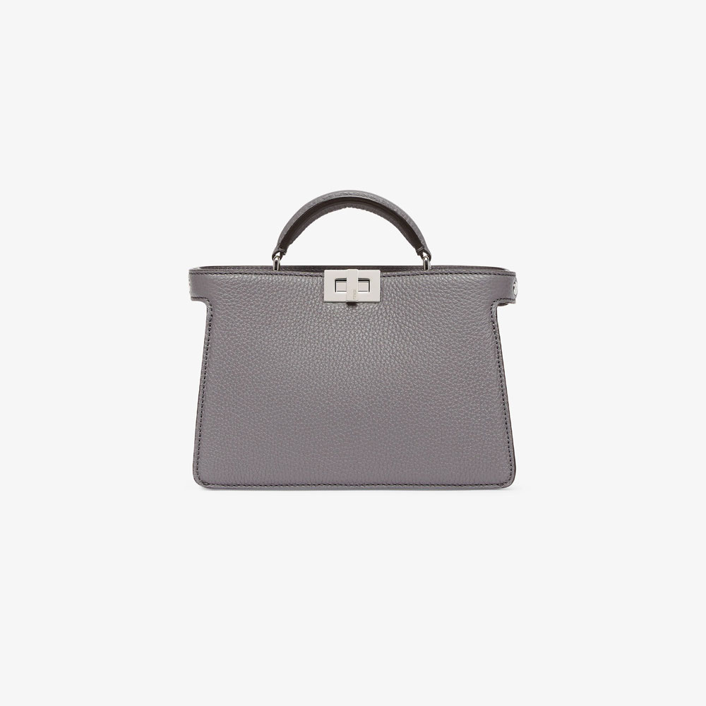 Fendi Peekaboo ISeeU X-Cross Gray bag 7VA582 AMA3 F1Q15