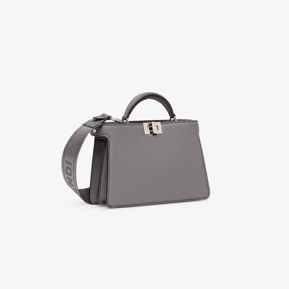 Fendi Peekaboo ISeeU X-Cross Gray bag 7VA582 AMA3 F1Q15 - Photo-3