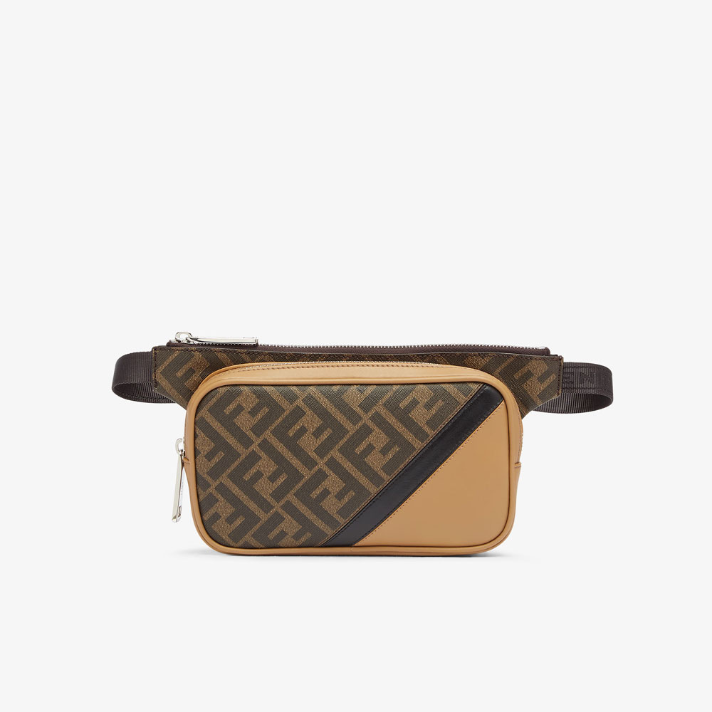 Fendi Diagonal Belt Bag in Brown 7VA605ALKAF1IKC