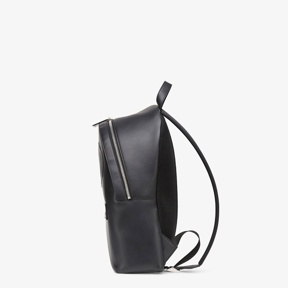Fendi Black Leather Backpack 7VZ042 AFSR F0GXN - Photo-2